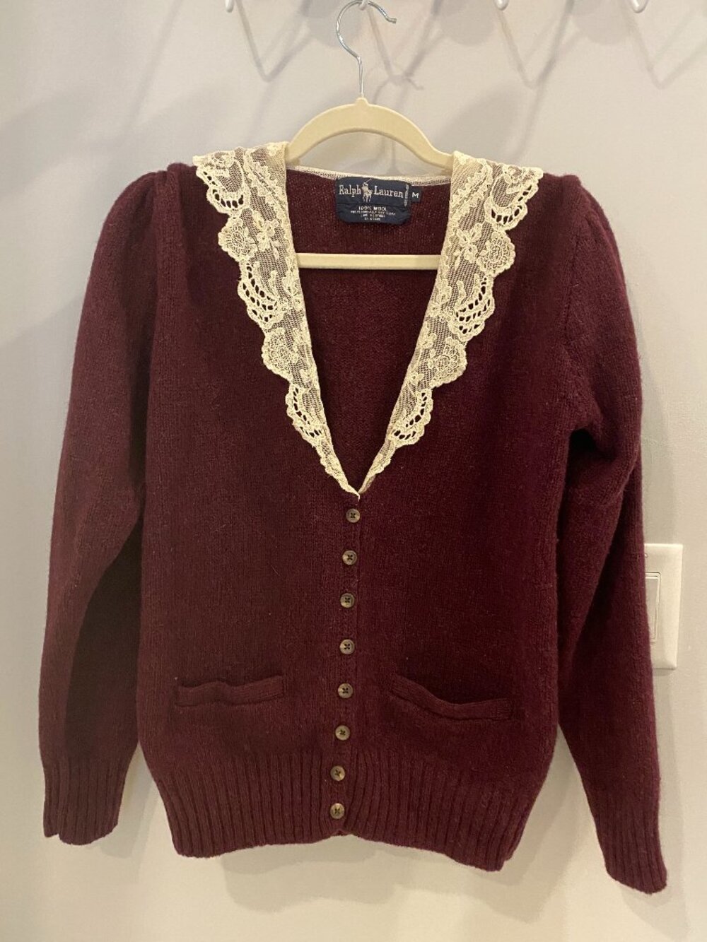 Extremely Rare! EUC Vintage 80s Ralph Lauren Cardigan